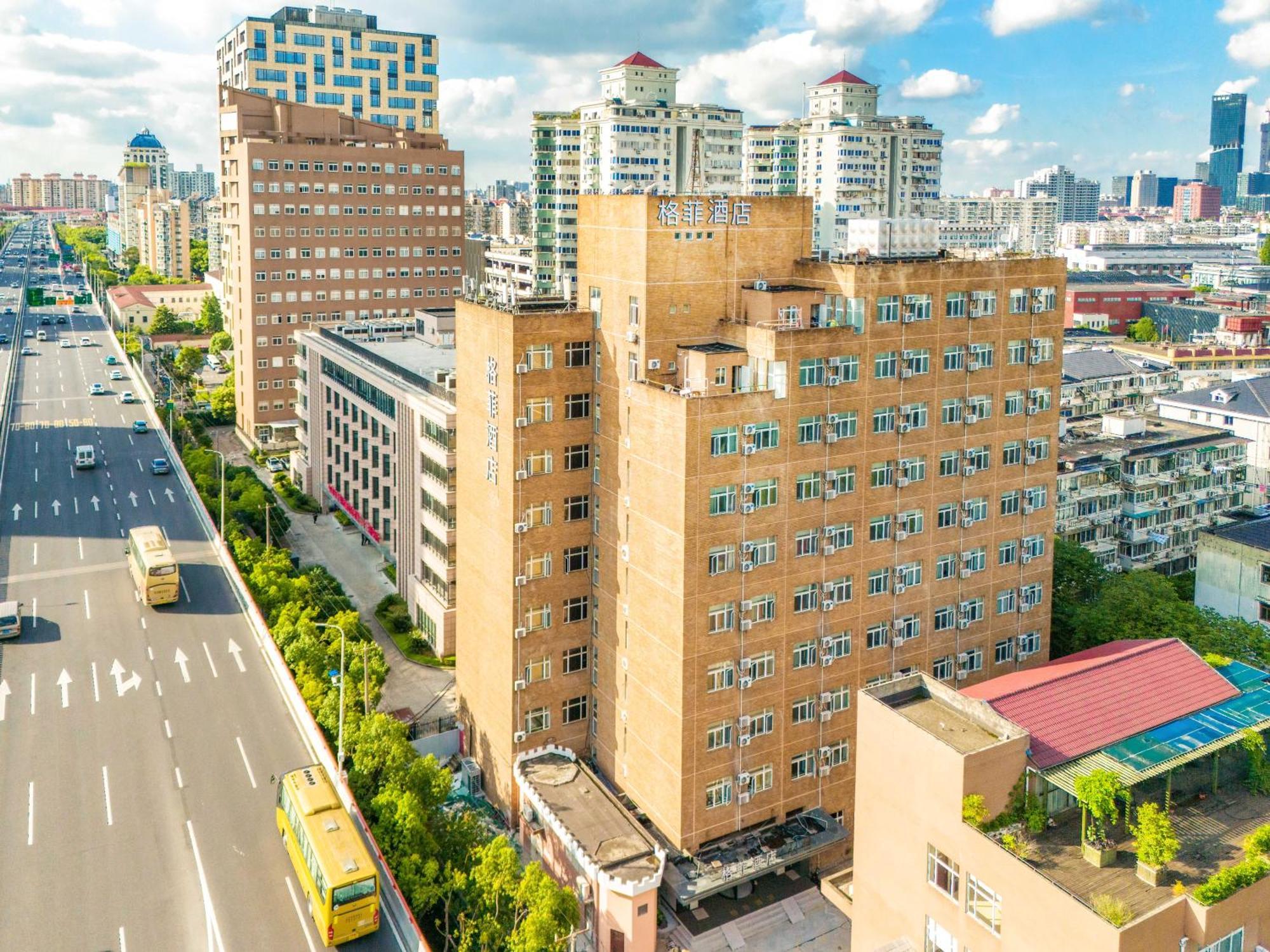 Vx Hotel Shanghai Yixian Road Dabaishu Eksteriør bilde
